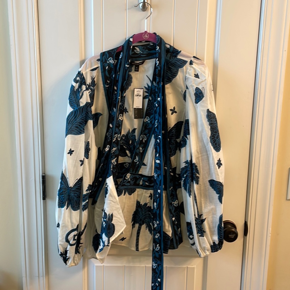 Banana Republic wrap shirt XL